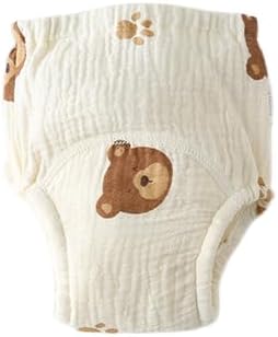 Baby Training Underpants,Soft Cotton Absorbent Potty Training Underwear For Baby Boys And Girls 6 Pack