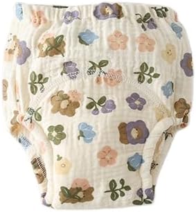 Baby Training Underpants,Soft Cotton Absorbent Potty Training Underwear For Baby Boys And Girls 6 Pack