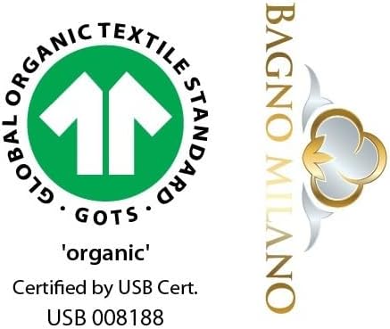 BAGNO MILANO Kids Organic Turkish Cotton Hooded Beach Cover-Up Towel, GOTS Certified, for Boys and Girls (Cream, 3-4 Years)