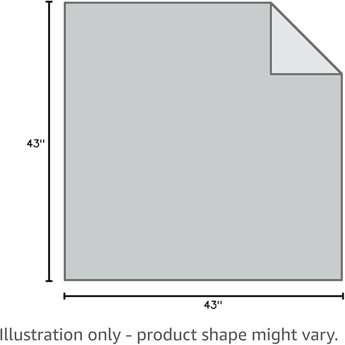 Ultra-Soft Checkered Muslin Baby Blanket - Swaddle & Crib, 43x43 (Cream)