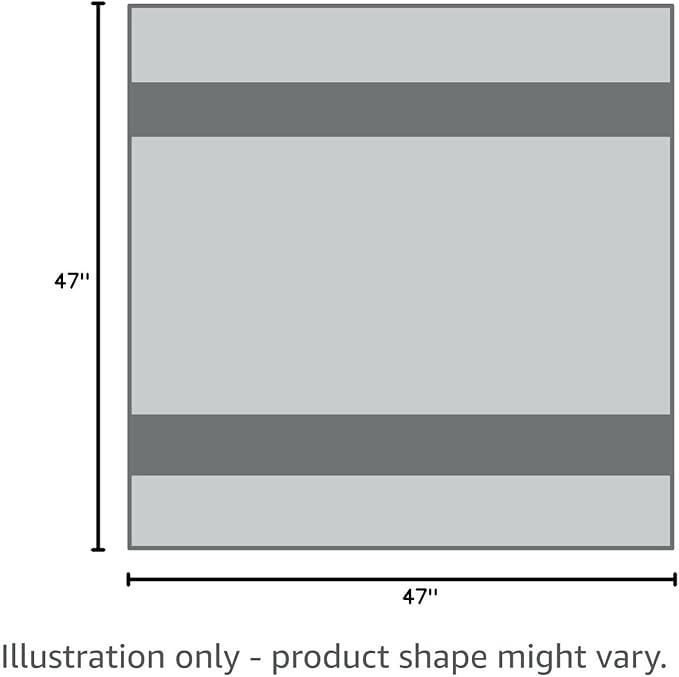 Little Unicorn Premium Cotton Swaddle Baby Blanket | Breathable Fabric | for swaddling, Play, Nursing & More (Bison)