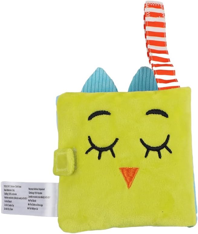 bebe mondo Crinkle Books for Babies – Soft Baby Books 0-6 Months, Infant Toys, Gifts for 0-6-12-18 Months, Travel Toys, Baby Shower