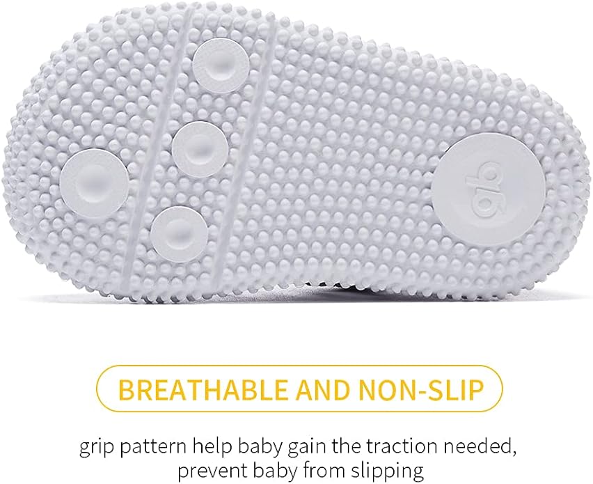 BMCiTYBM Baby Shoes Boy Girl Infant Sneakers Non-Slip First Walkers 6 9 12 18 24 Months