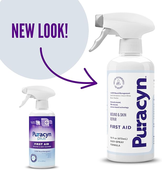 Plus First Aid Wound and Skin Cleanser, 16 Fluid Ounce