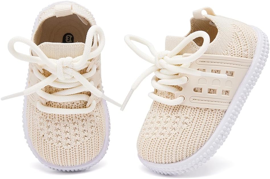 BMCiTYBM Baby Shoes Boy Girl Infant Sneakers Non-Slip First Walkers 6 9 12 18 24 Months