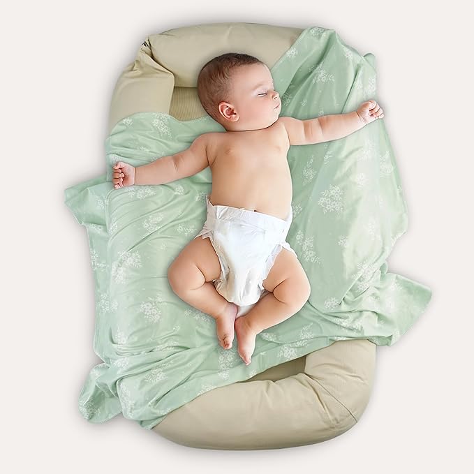 Viviland Jersey Swaddle Blanket, Ultra Soft Stretchy Receiving Blanket, Newborn Swaddle Wrap for Boys & Girls, 40 x 30 inches, 2 Pcs