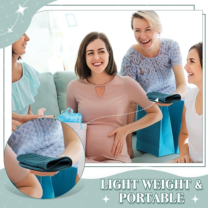 Frienda 8 Pieces Muslin Burp Cloths for Baby Cotton Burp Cloth 10 x 20 Inches Multi Colors Muslin Washcloths Diapers 4 Absorbent Layers Newborn Face Towels for Baby Boy Girl Unisex (Vivid Color)