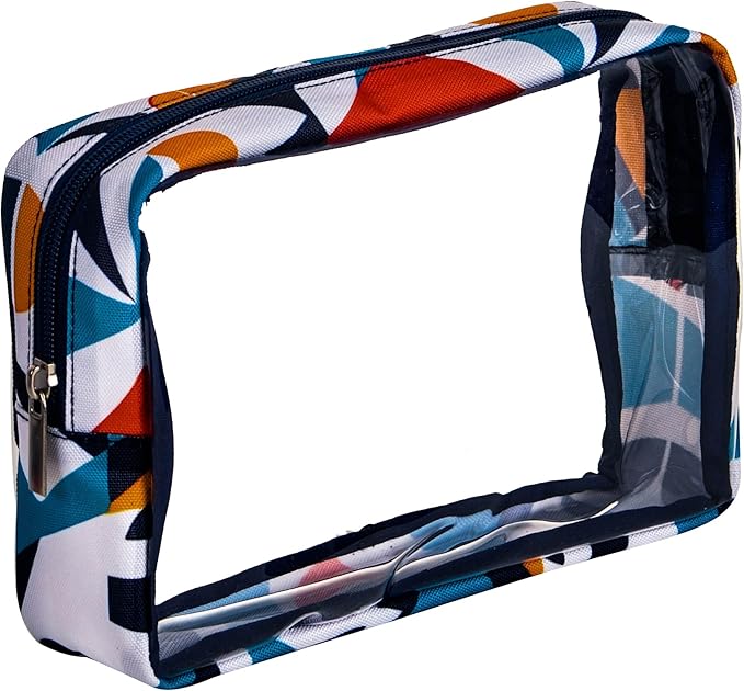 TSA Approved 5-Piece Diaper Bag Organizer Pouch Set Clear Waterproof TPU Kids Toiletry Storage Set Travel Packing Clutch Cube Bags for Baby Nursing