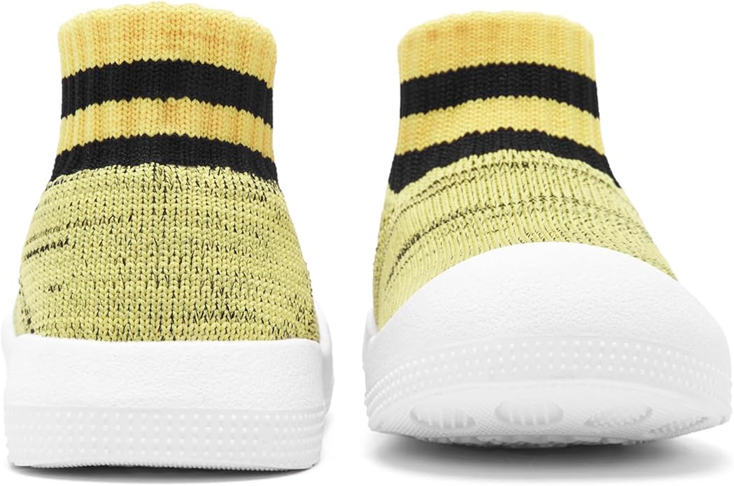 Engtoy Baby Shoes & Socks - Non-Slip Breathable Slippers with Soft Rubber Sole - Baby Boys & Girls Slip On Sneakers