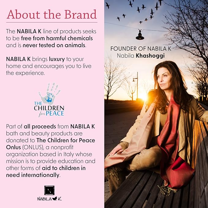 Rose Garden Travel Size Bubble Bath by Nabila K - Essential Oils with Natural Ingredients for Sensitive Skin, Tear-Free, Gentle, Moisturizing - Luxury for Women & Men, 2 oz