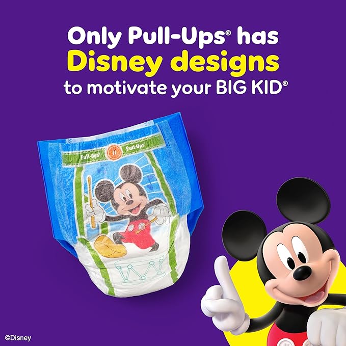 Pull-Ups Boys' Potty Training Pants, Size 5T-6T Training Underwear (46+ lbs), 60 Count