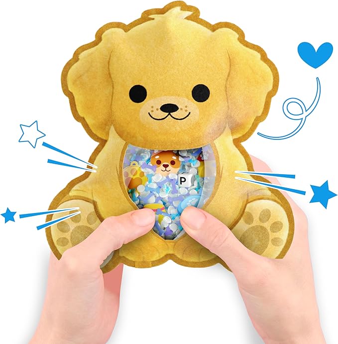 BIZYBOO - The Original Seek & Find Plush - Hidden Object Search Problem Solving Educational Matching Game for Kids 2 and Up (Bloopy)