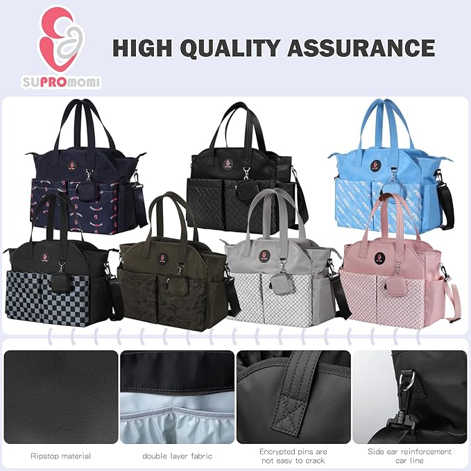 Diaper Bag Tote: Large Tote Baby Bag Boy Diaper Bag Stylish Girl Diaper Bag,Shoulder Mommy Bag