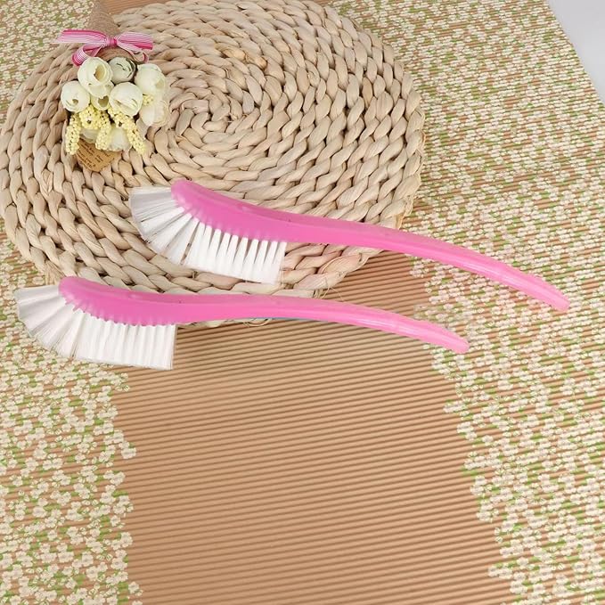 Bottle Brush and Nipple Brush for Avent, BPA Free (Pink)