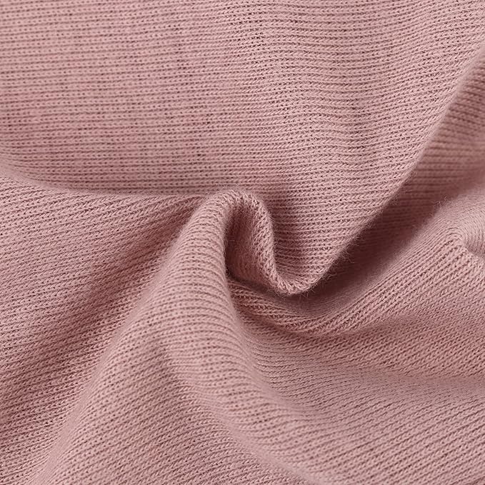 BQUBO Newborn Girls Hats Baby Hat and Mittens Set Infant Caps Bow Hospital Beanie with No Scratch Mittens for Baby Boys Girls