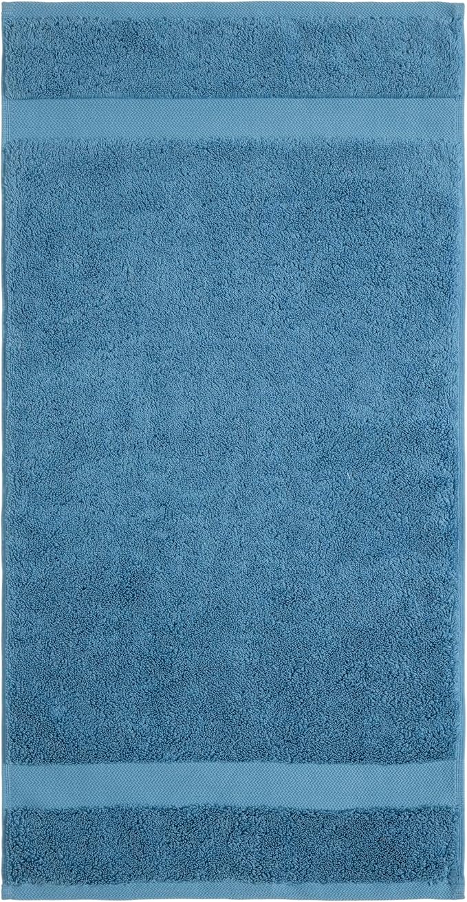 TOWELTIQUE- Organic Cotton Luxury Bath Towels Pack of 4 GOTS & Oeko- TEX Certified | Premium Soft, Absorbent & Quick-Drying Towels for Bathroom, Gym, Spa & Hotel Use – Turquoise