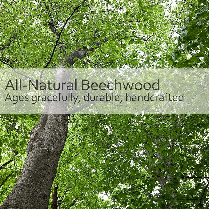 REDECKER Bottle Brush Cleaner - Horsehair and Beechwood Handle for Vases, Pitchers, Mugs, and Baby Bottles, 13-3/4 Inch, Dense Natural Bristles - Wooden Bottle Brush - Bottle Brush Wood Handle