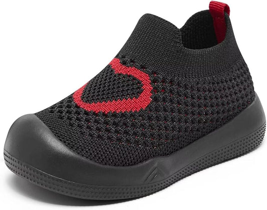 Eashi Baby Boy Girl Non-Skid Indoor Infant Walking Shoes Breathable Warm Elastic Sock Shoes with Memory Sole Protect Toes Outdoor Sneakers