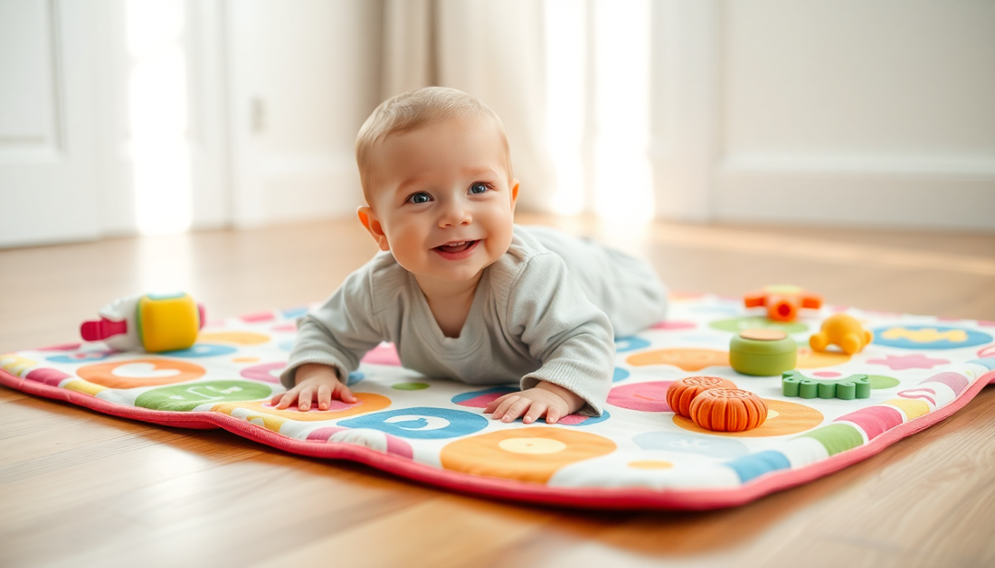 Discover the Joy of Tummy Time: Introducing Our Premium Baby Play Mat