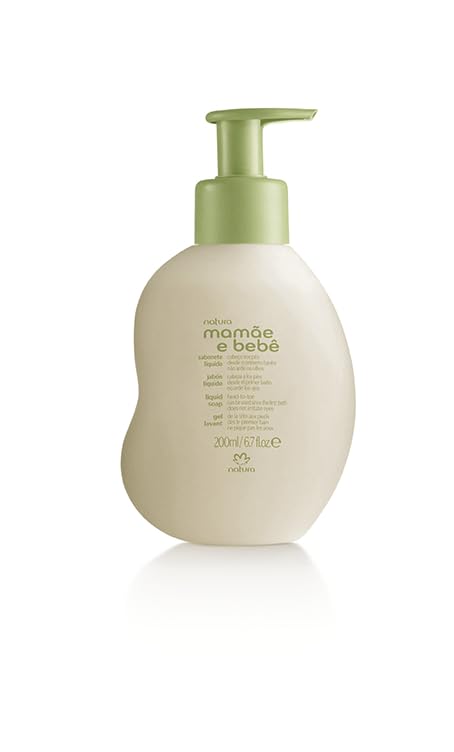 Natura – Mom & Baby Triple Care Set – Brazilian, Vegan, Hypoallergenic & Dermatologist Tested – Moisturizer, Cleanser & Cologne – Mom & Baby Bath & Body Essentials