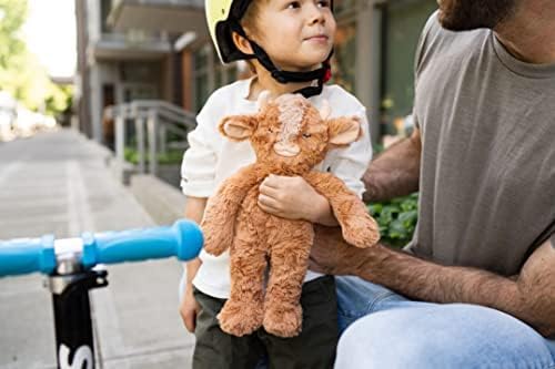 Slumberkins 14" Yak Kin & 2 Board Books Complete Set Bundle | Promotes Self-Acceptance & Positive Self-Talk | Social Emotional Tools for Ages 0+ (Yak Kin Plush + 2 Board Books)