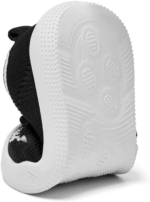 Eashi Baby Boy Girl Non-Skid Indoor Infant Walking Shoes Breathable Warm Elastic Sock Shoes with Memory Sole Protect Toes Outdoor Sneakers