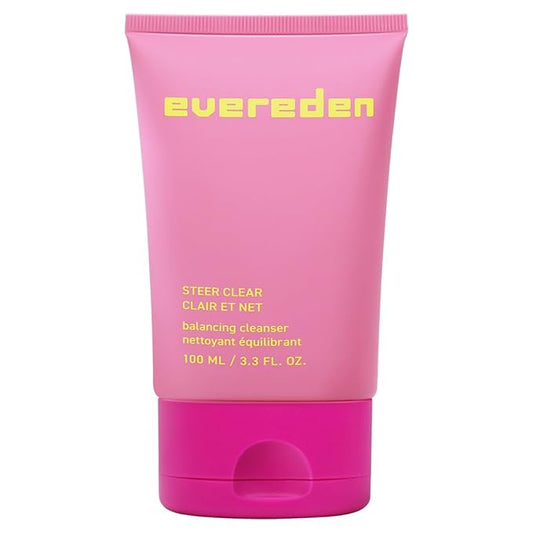 Evereden Steer Clear Balancing Jelly Cleanser: Clean & Vegan Teen Skin Care for Oily & Pimple-Prone Skin - Pre Teen Face Wash - Gently Cleanses Pores Without Drying