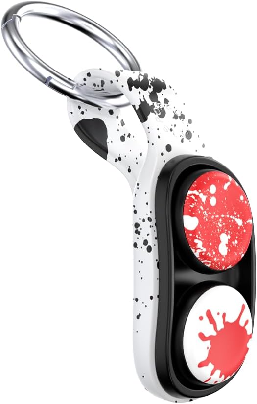 PopSockets PopPuck – Magnetic Fidget Toy for Adults & Kids, Trick Magnet, Sensory Toy for Stress Relief & Focus - Dalmatian