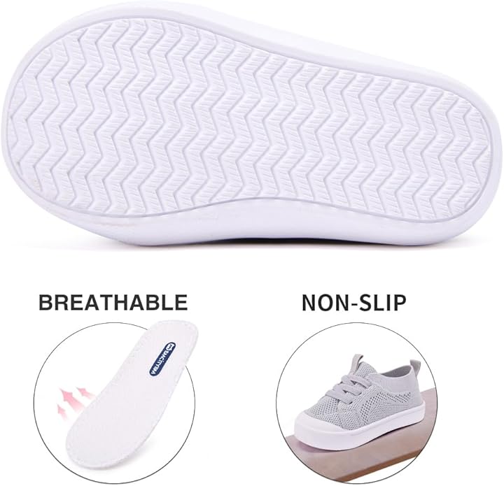 BMCiTYBM Baby Shoes Boy Girl Infant Sneakers Non-Slip First Walkers 6 9 12 18 24 Months