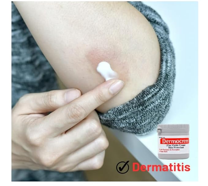 DERMOSOOTHE BABY CREM 4.4 Oz. (125 G) ‐ Diaper Rash Cream for Baby, Soothes, Heals, and Protects, Relief and Treatment of Diaper Rash, Zinc Oxide Cream