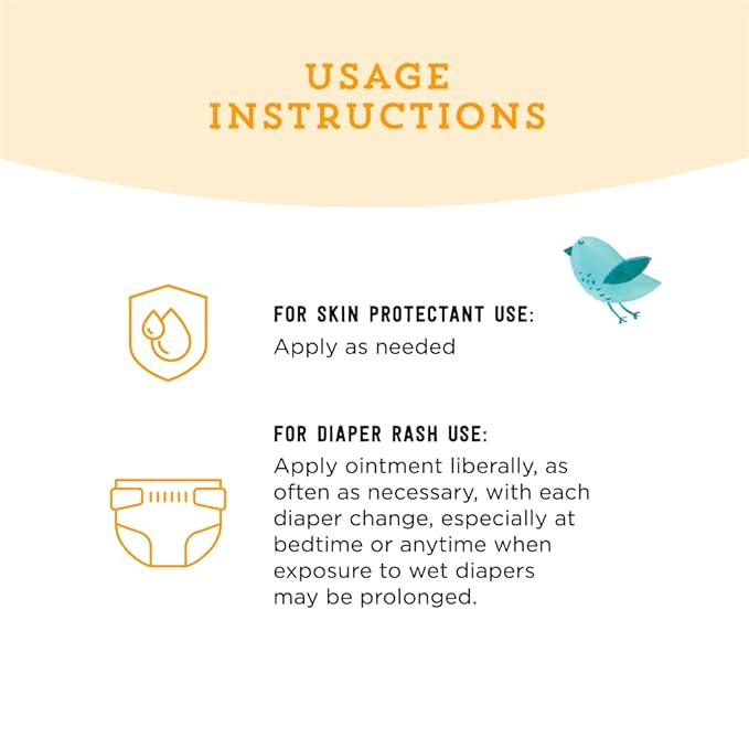 Amazon Brand - Mama Bear Diaper Rash Ointment, 16 Oz, Pack of 1