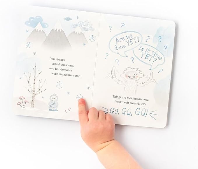 Slumberkins Yeti Snuggler & 2 Board Books Complete Set Bundle | Promotes Mindfulness & Emotional Regulation | Social Emotional Development (Yeti Snuggler Plush + 2 Board Books)