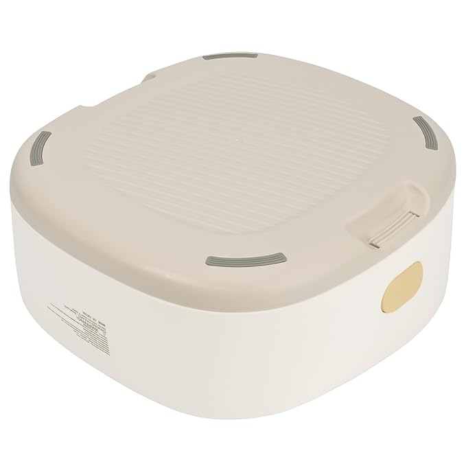 Bebamour Toddler Potty Training Toilet 3 in 1 Versatile Toilet Seat & Step Stool & Potty Chair Portable Potty Trainer for Boys & Girls with with 100 Pack Trash Bags (Dinosaur Coffee)