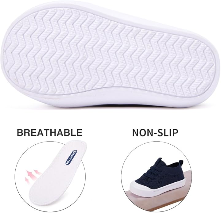 BMCiTYBM Baby Shoes Boy Girl Infant Sneakers Non-Slip First Walkers 6 9 12 18 24 Months