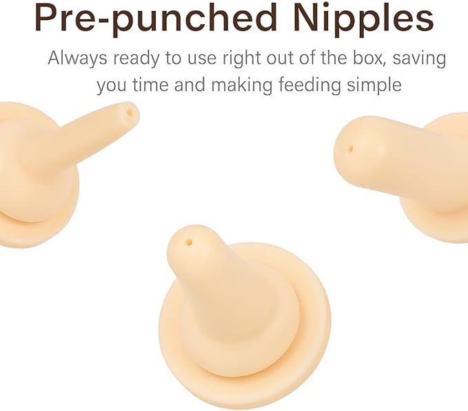 Newborn Kitten Feeding Kit with Kitten Bottles for Nursing Newborn, Kitten Nipples for Feeding, Kitten Syringe for Feeding, Puppy Feeding Bottle, Cat Bottles for Kittens, BPA-Free Feeding Tools