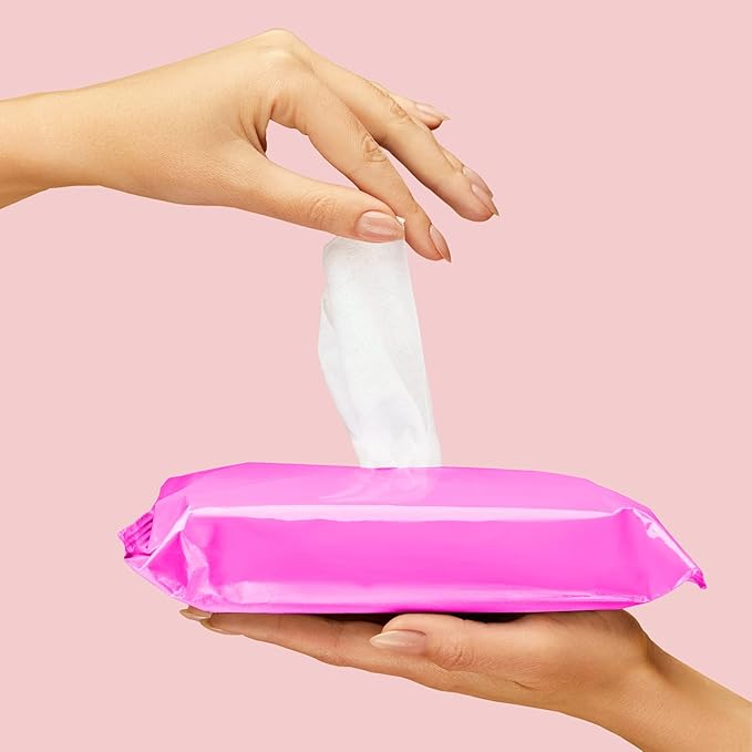 Dr. Wellness Gentle Cleansing Facial Wipes Variety Pack for All Skin Types, 30 Count (Pack of 4), Collagen