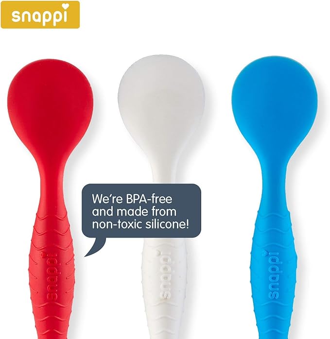 Ergo Brush Diaper Cream Applicator for a Baby Bum | Medical-Grade Silicone Diaper Rash Cream Bottom Brush Keeps Hands/Fingernails Clean (Cardinal Red)