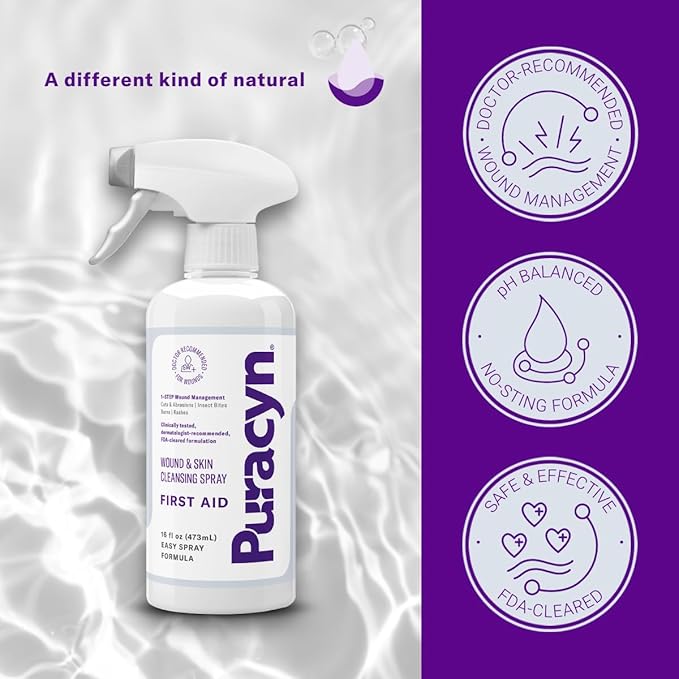 Plus First Aid Wound and Skin Cleanser, 16 Fluid Ounce