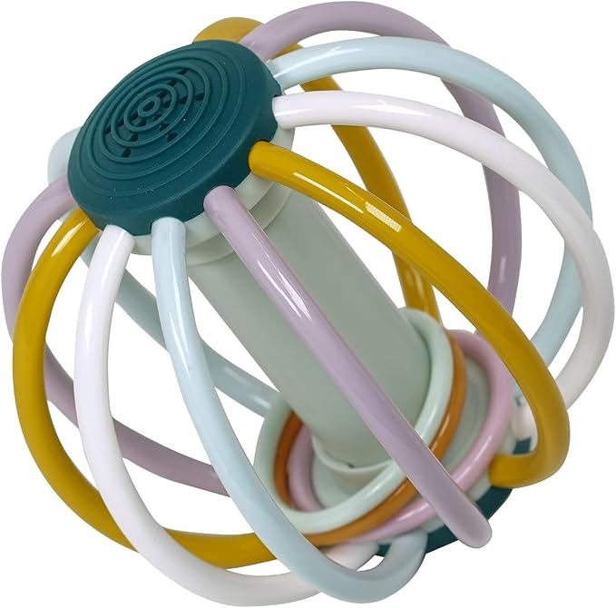 Manhattan Toy Comet Outer Space Themed Rattle and Teether Sensory Developmental Baby Toy