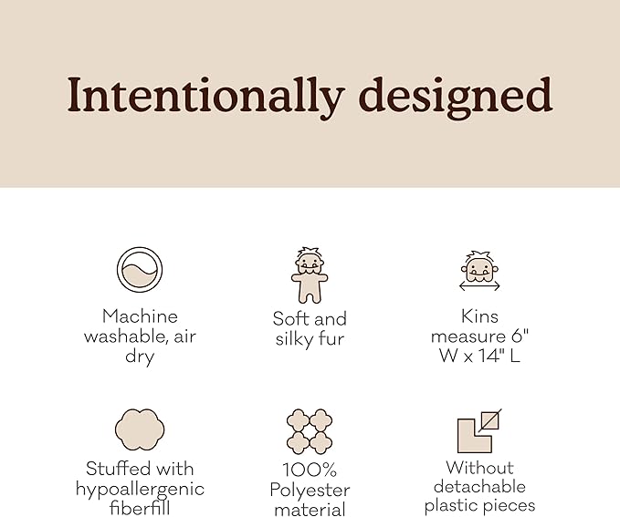 Slumberkins Bigfoot Snuggler & 2 Board Books Complete Set Bundle | Soft Plush Toy for Ages 0+ | Enhances Self-Esteem & Positive Relationships (Bigfoot Snuggler Plush + 2 Board Books)