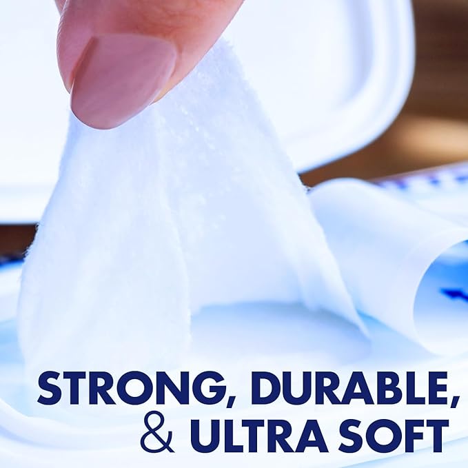 Homecare Pro Oversized Daily Cleansing Adult Wipes With 6 Moisturizers Wet Cleansing, Rinse Free, Bathing Wipes, Hospital Grade pH Balanced for Fragile Skin - | 48 Count XL |- 12 Pack