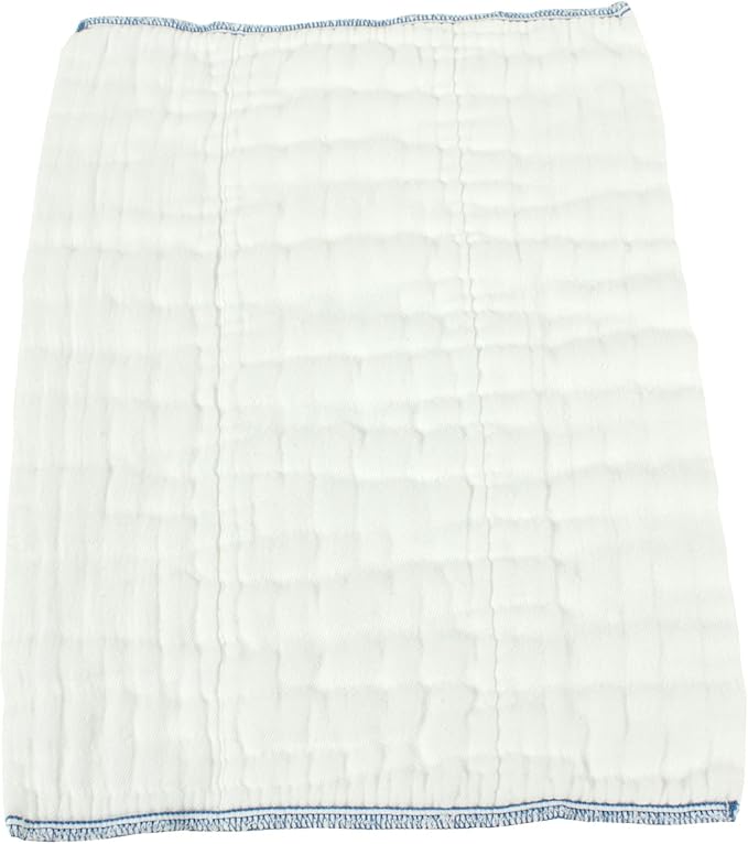 OsoCozy Prefold Cloth Diapers (1 Doz) - Soft, Absorbent, Durable - 100% Cotton