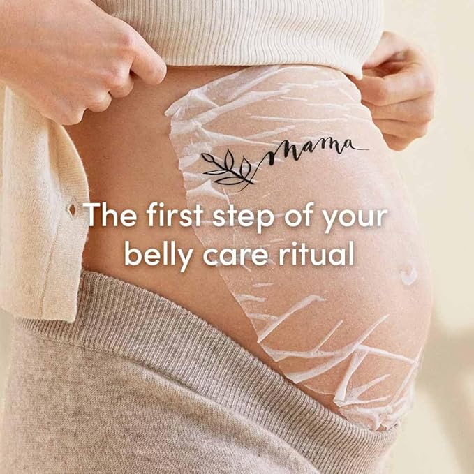 Evereden Soothing Belly Mask for Stretch Marks - One Size | 1 count | Belly Mask for Pregnancy | Clean Pregnancy Skincare | Non-toxic and Fragrance Free