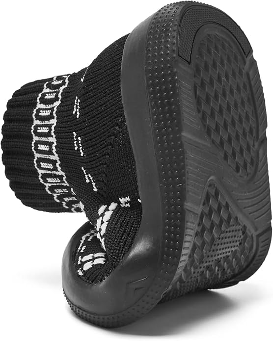 Eashi Baby Boy Girl Non-Skid Indoor Infant Walking Shoes Breathable Warm Elastic Sock Shoes with Memory Sole Protect Toes Outdoor Sneakers