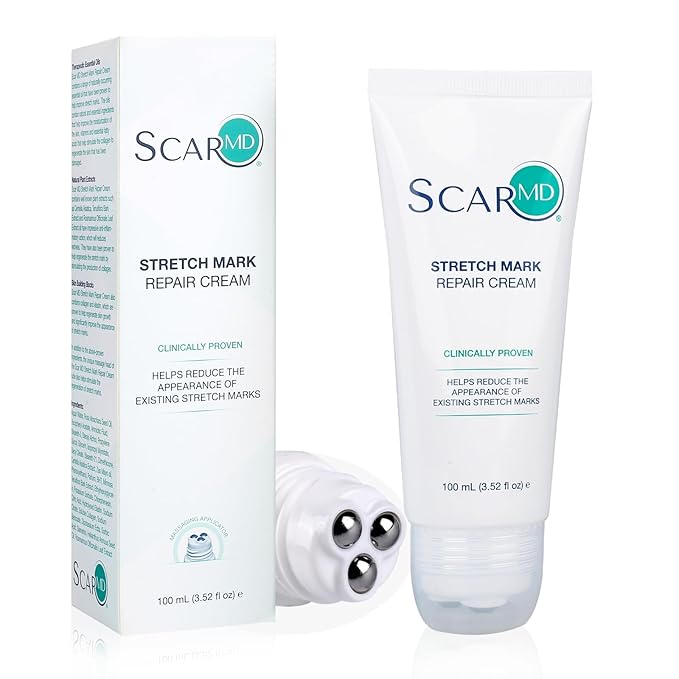 Stretch Mark Repair Cream is Formulated with Botanical Ingredients to Effectively Minimize Stretch Marks for a Smoother, More Even Skin Tone