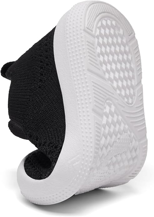 Eashi Baby Boy Girl Non-Skid Indoor Infant Walking Shoes Breathable Warm Elastic Sock Shoes with Memory Sole Protect Toes Outdoor Sneakers