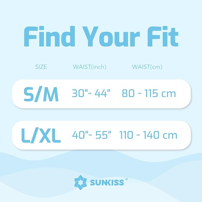 SUNKISS Masterpiece Adult Diapers with Tabs, Unisex Disposable Incontinence Briefs for Women and Men, Odor Control, Blue, S/M, 10 Count