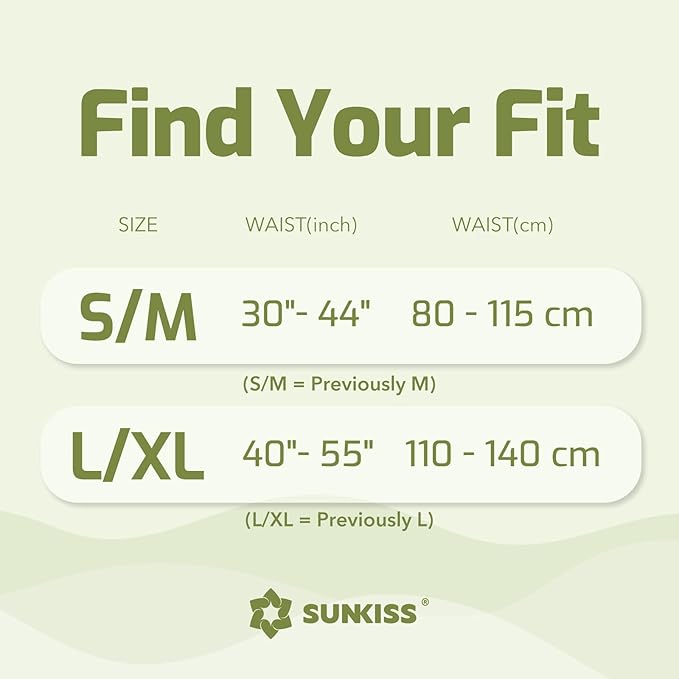 SUNKISS Masterpiece Adult Diapers with Tabs, Unisex Disposable Incontinence Briefs for Women and Men, Odor Control, White, Small/Medium, Previously Medium, 10 Count