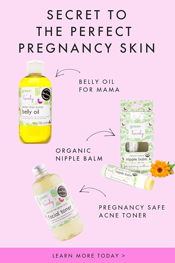 Better than Butter Belly Oil(Tangerine) | Pregnancy Stretch Mark Prevention | 9 fl oz. Lasts for up to 6 Months | Natural Oil and Vitamin E Enriched for Amazing Skin Pre/Post Pregnancy