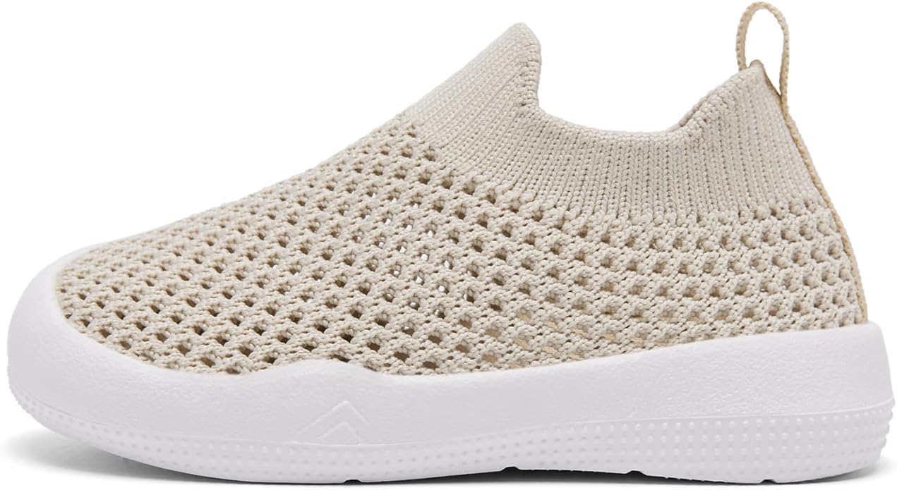 Eashi Baby Boy Girl Non-Skid Indoor Infant Walking Shoes Breathable Warm Elastic Sock Shoes with Memory Sole Protect Toes Outdoor Sneakers